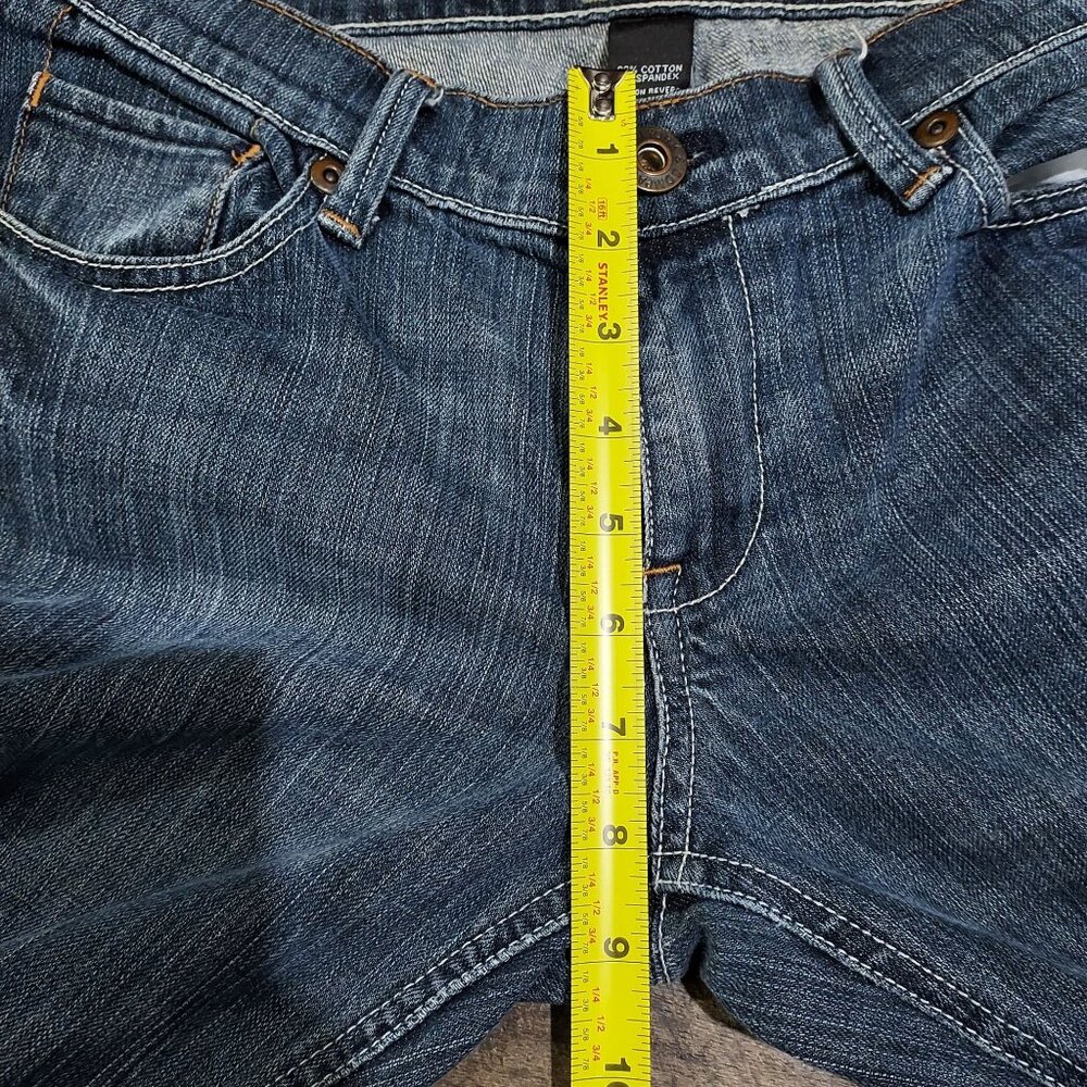 NY&C Brand Women's Flare Jeans Size 8 Wash Denim - Picture 10 of 14